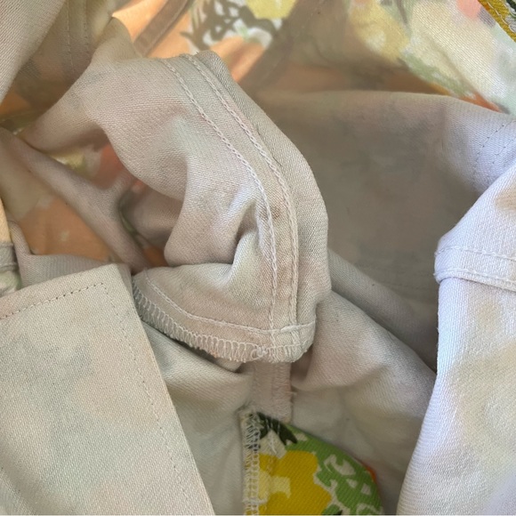 Simon Miller Winter Blossom Orange Yellow Floral Print WO12 Jeans - Picture 15 of 15